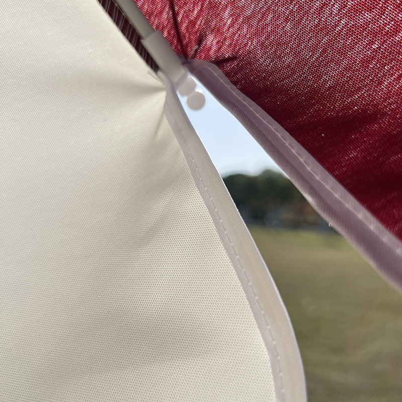 Telaio in fibra 2M, albero in alluminio leggero, ombrellone ordinario.