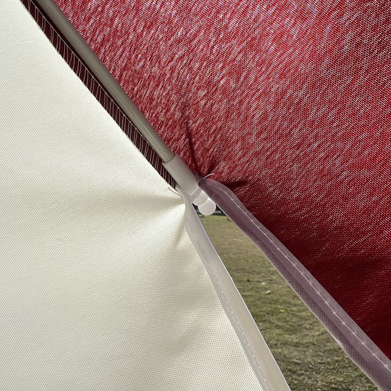 Telaio in fibra 2M, albero in alluminio leggero, ombrellone ordinario.