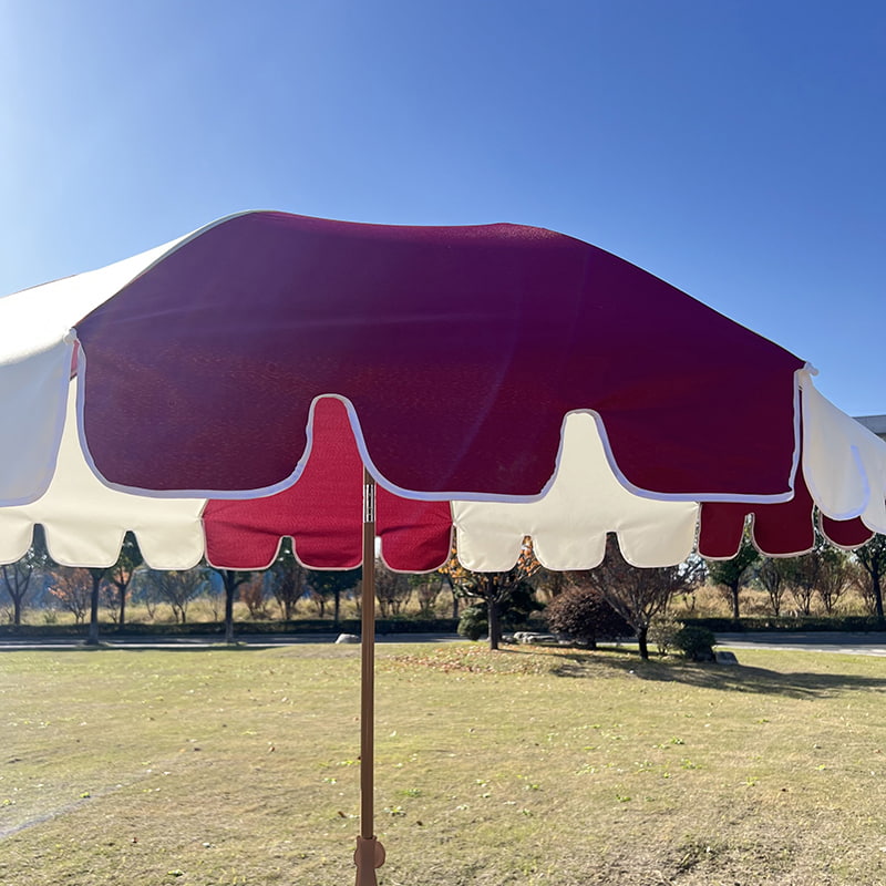 Telaio in fibra 2M, albero in alluminio leggero, ombrellone ordinario.