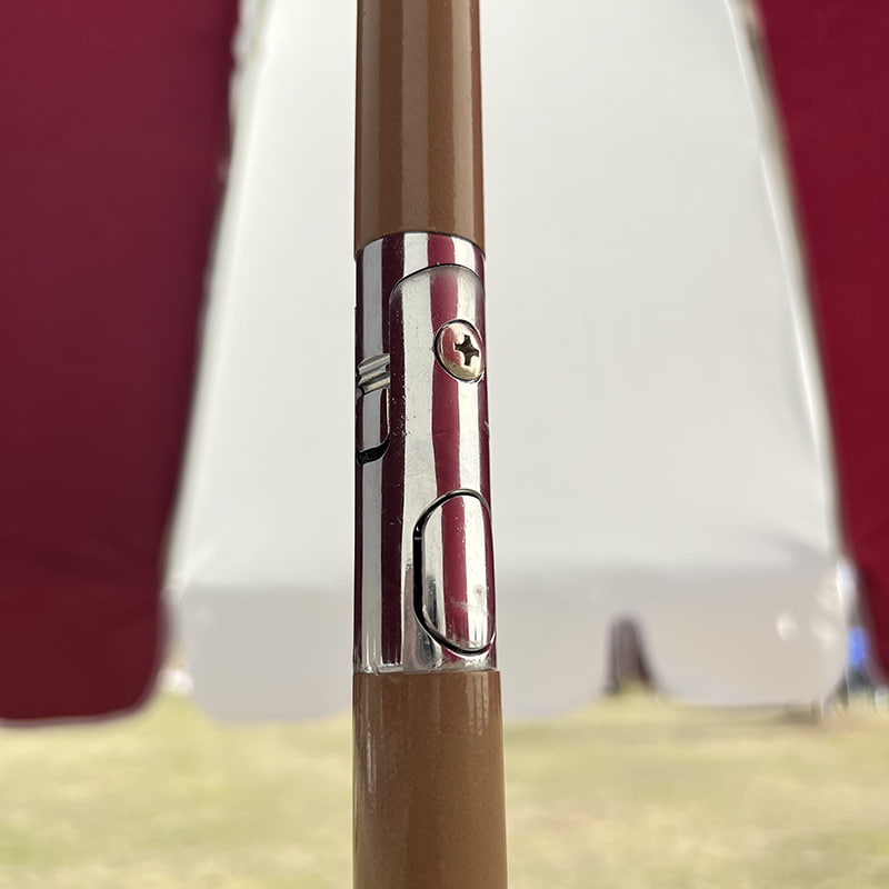 Telaio in fibra 2M, albero in alluminio leggero, ombrellone ordinario.