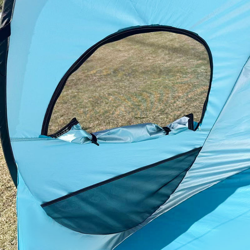 Tenda da spiaggia portatile per più persone a installazione rapida da esterno