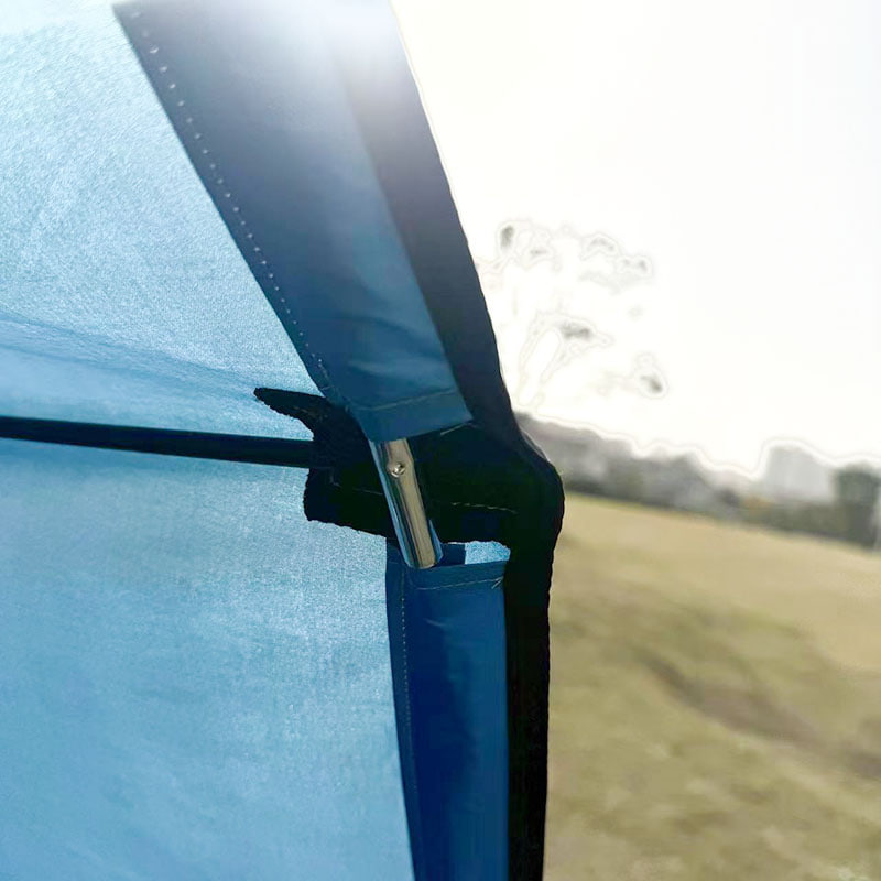 Tenda da campeggio da spiaggia all'aperto con tappetino da terra integrato