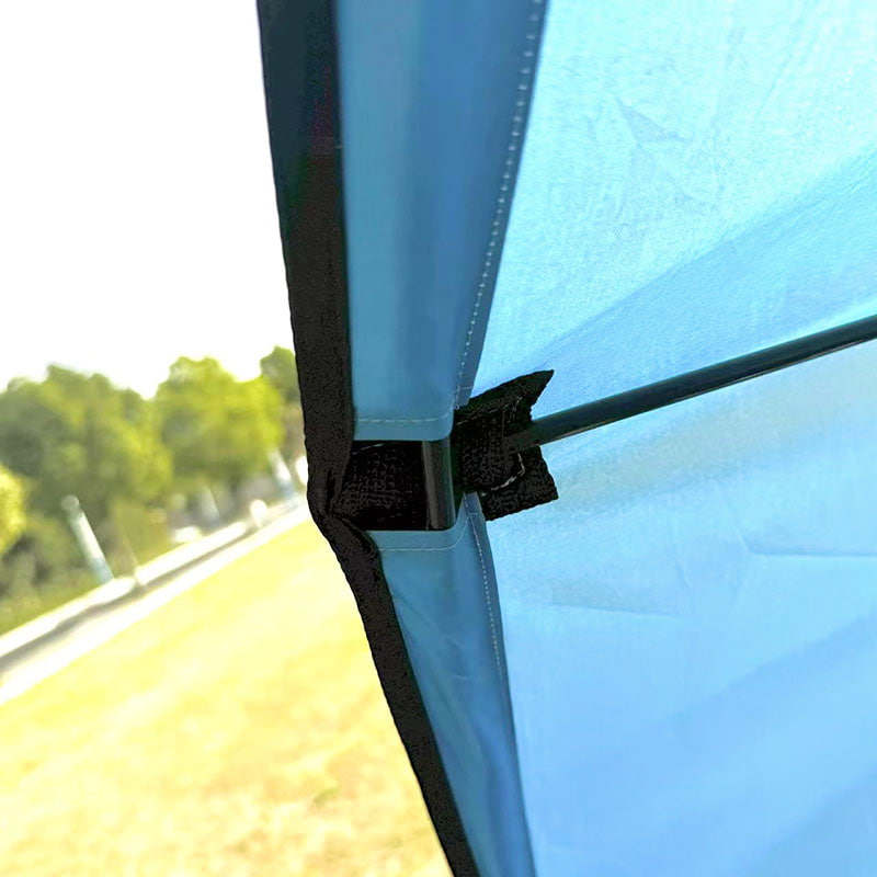 Tenda da campeggio da spiaggia all'aperto con tappetino da terra integrato