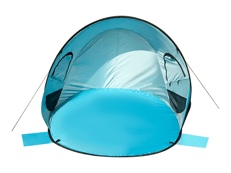 Tenda da spiaggia portatile per più persone a installazione rapida da esterno