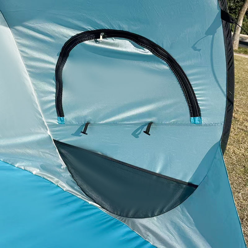 Tenda da spiaggia portatile per più persone a installazione rapida da esterno