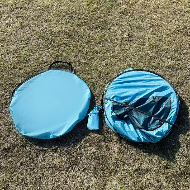 Tenda da spiaggia portatile per più persone a installazione rapida da esterno