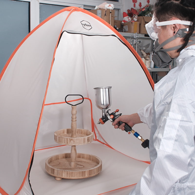 Tenda portaoggetti antipioggia portatile pop-up