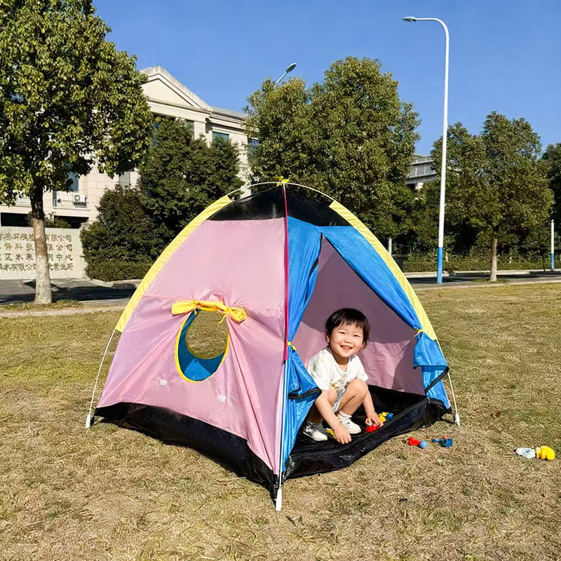 Tenda pieghevole colorata per bambini