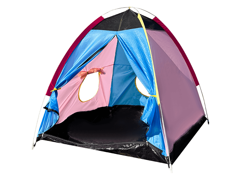 Tenda pieghevole colorata per bambini