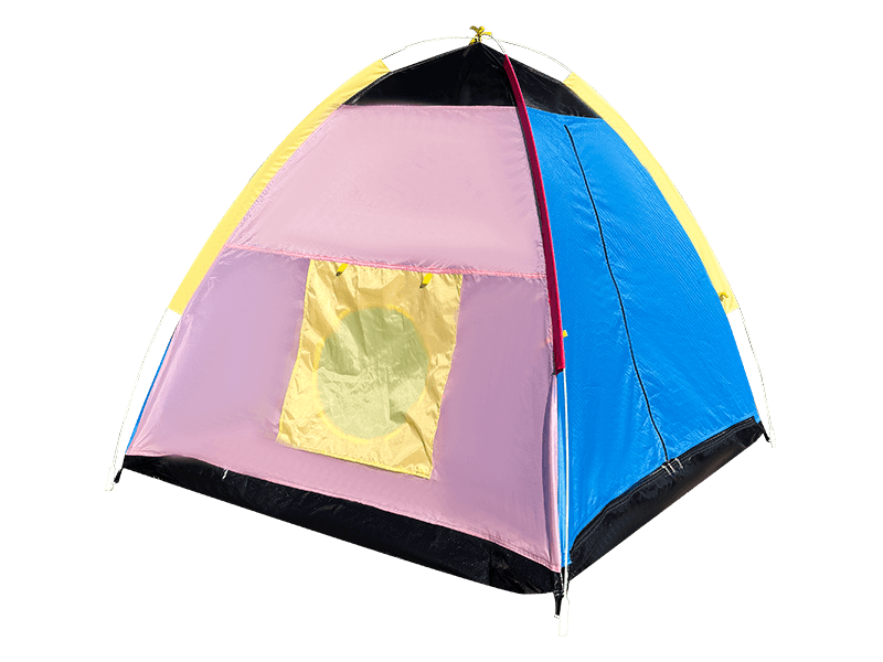Tenda pieghevole colorata per bambini