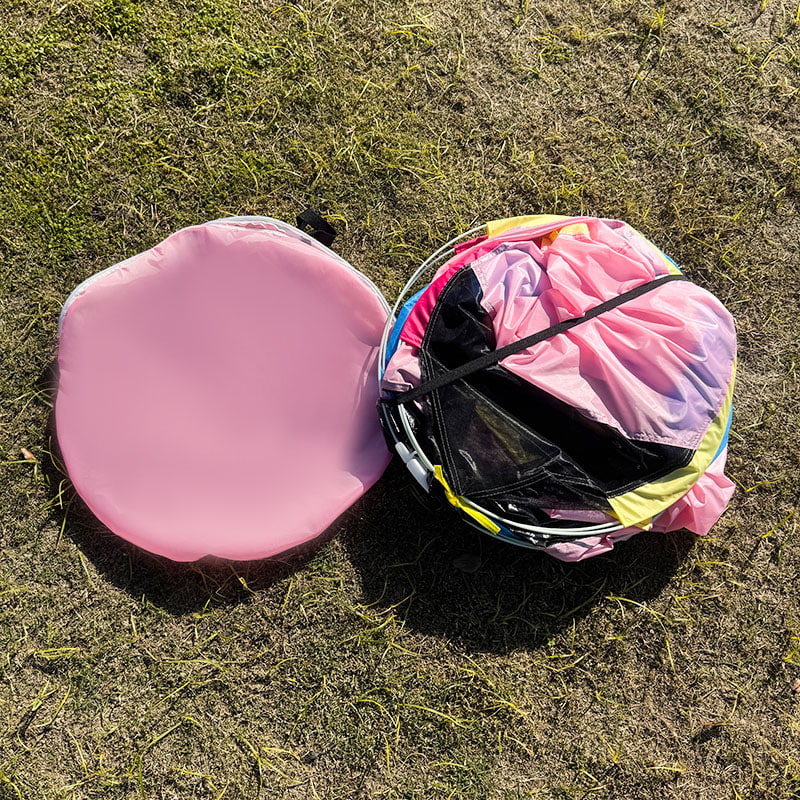 Tenda pieghevole colorata per bambini