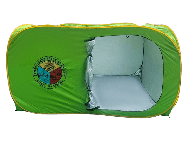 Tenda pieghevole per isolamento esterno a installazione rapida