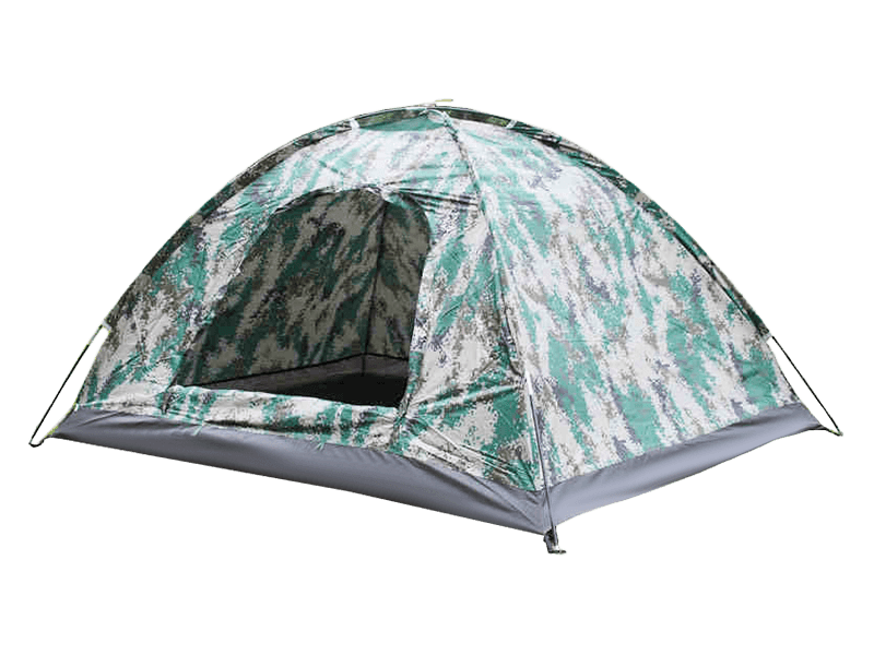 Tenda da viaggio per esterni mimetica manuale