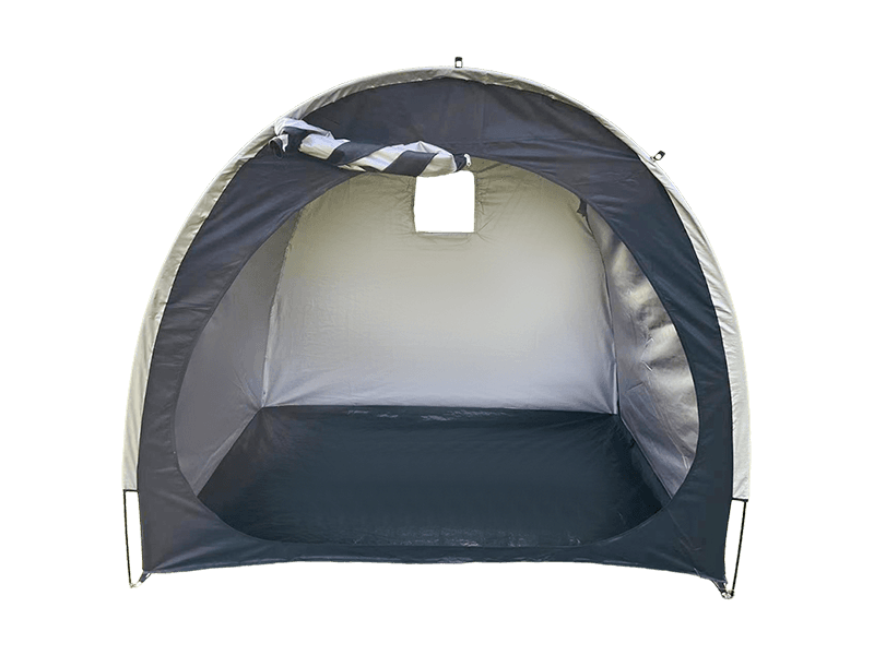 Tenda portaoggetti antipioggia per bicicletta a doppia porta