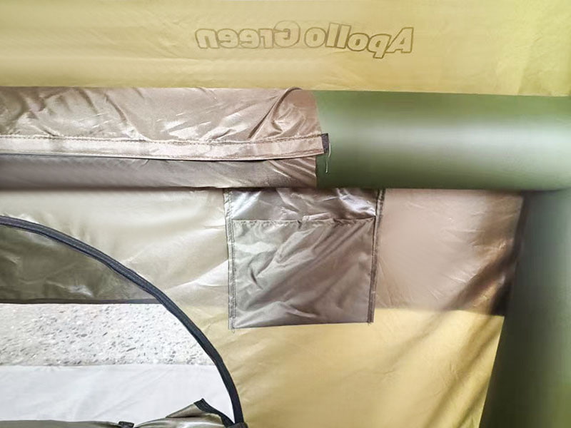 Tenda da campeggio gonfiabile verde militare di piccole dimensioni Tenda da campeggio gonfiabile verde militare di piccole dimensioni