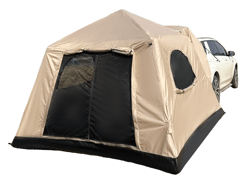Tenda da campeggio per auto montata posteriormente