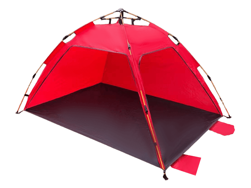 Tenda da spiaggia automatica da campeggio con parasole per esterni