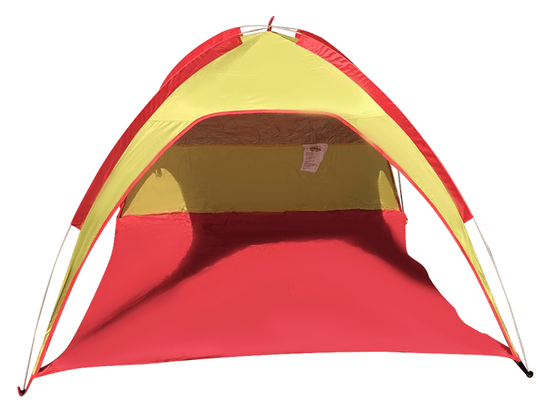 Spaziosa tenda da spiaggia per esterni con ventilazione su tre lati