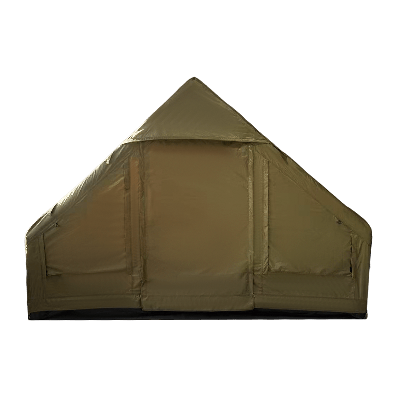 Tenda da campeggio gonfiabile verde militare di piccole dimensioni Tenda da campeggio gonfiabile verde militare di piccole dimensioni