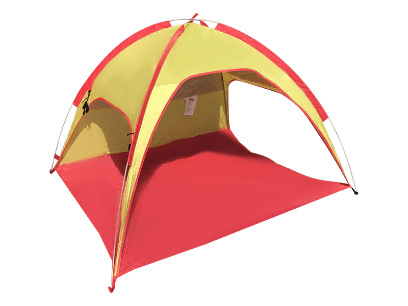 Spaziosa tenda da spiaggia per esterni con ventilazione su tre lati