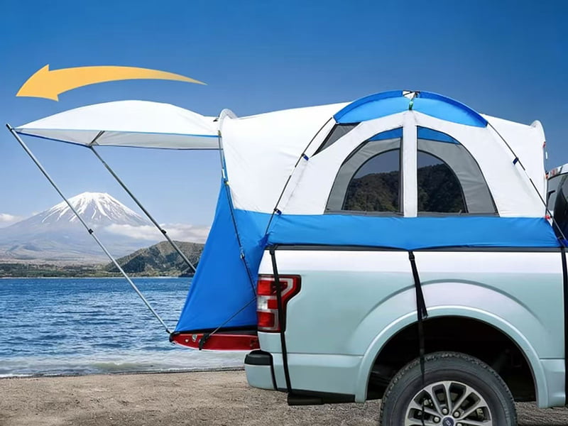 Tenda da pesca e da campeggio per pianale di camioncino Tenda da pesca e da campeggio per pianale di camioncino