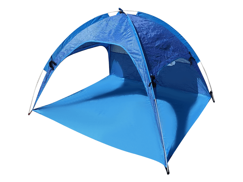 Spaziosa tenda da spiaggia per esterni con ventilazione su tre lati