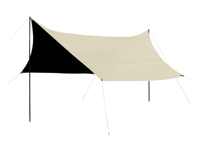 Tenda da sole a farfalla esagonale per esterni ispessita