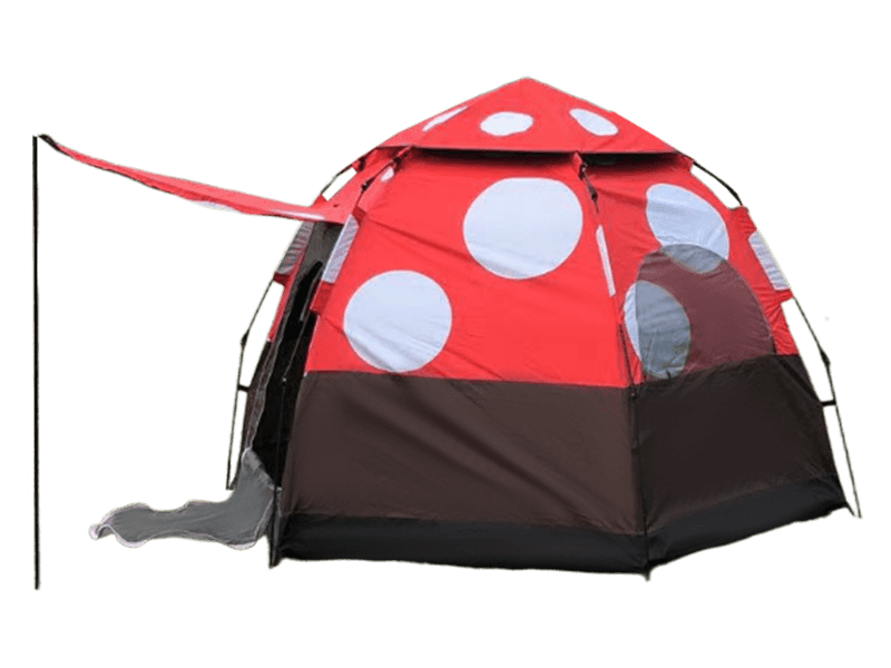Tenda automatica pieghevole portatile per funghi all'aperto